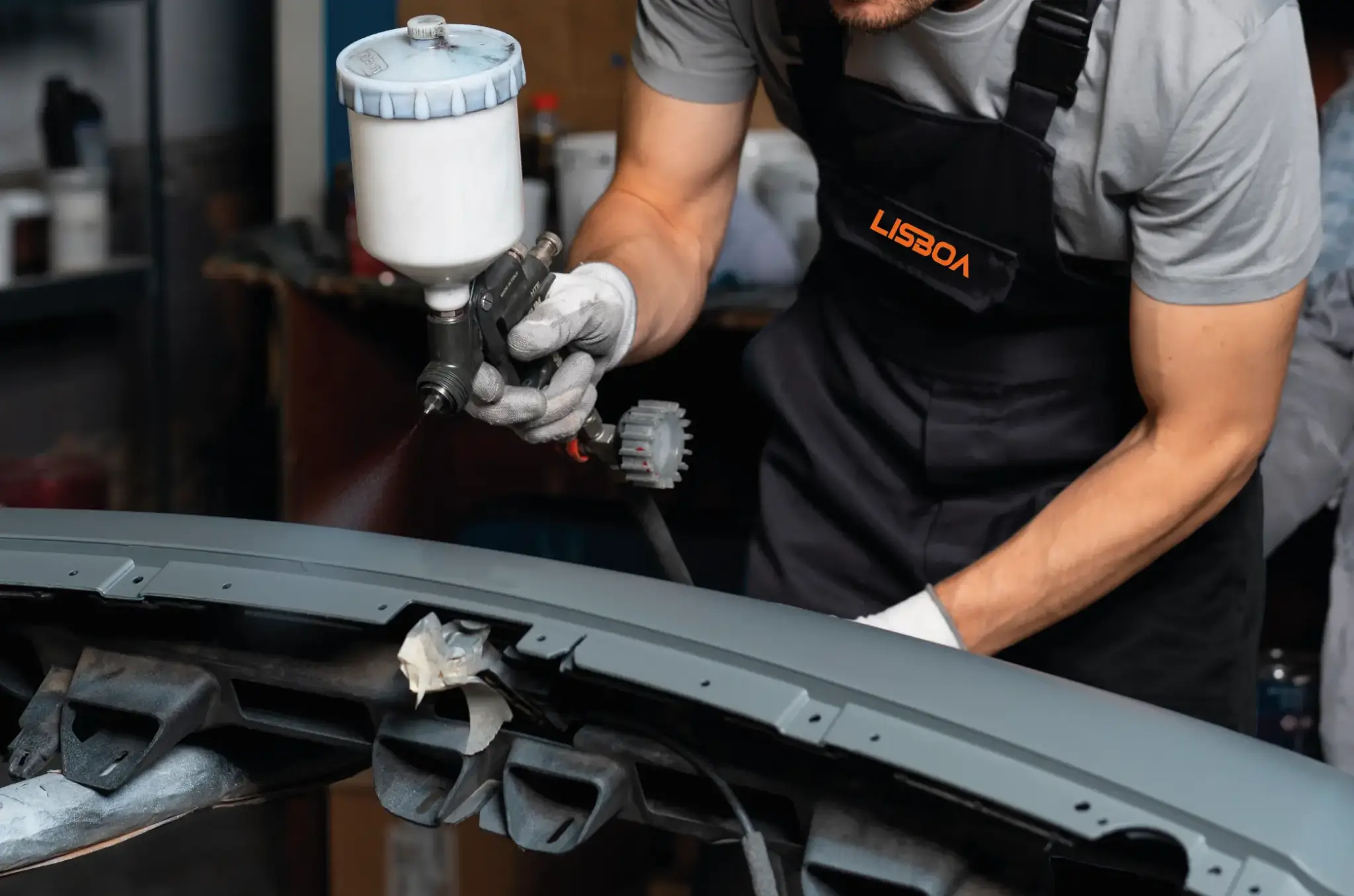 Pintura Localizada em Porto Alegre - Lisboa Car Service