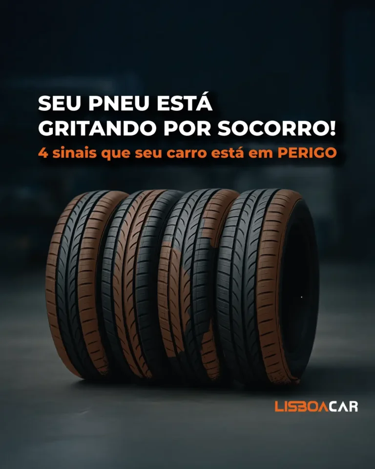 Pneu Desgastando Irregular em Porto Alegre: Causa Real e Como Resolver